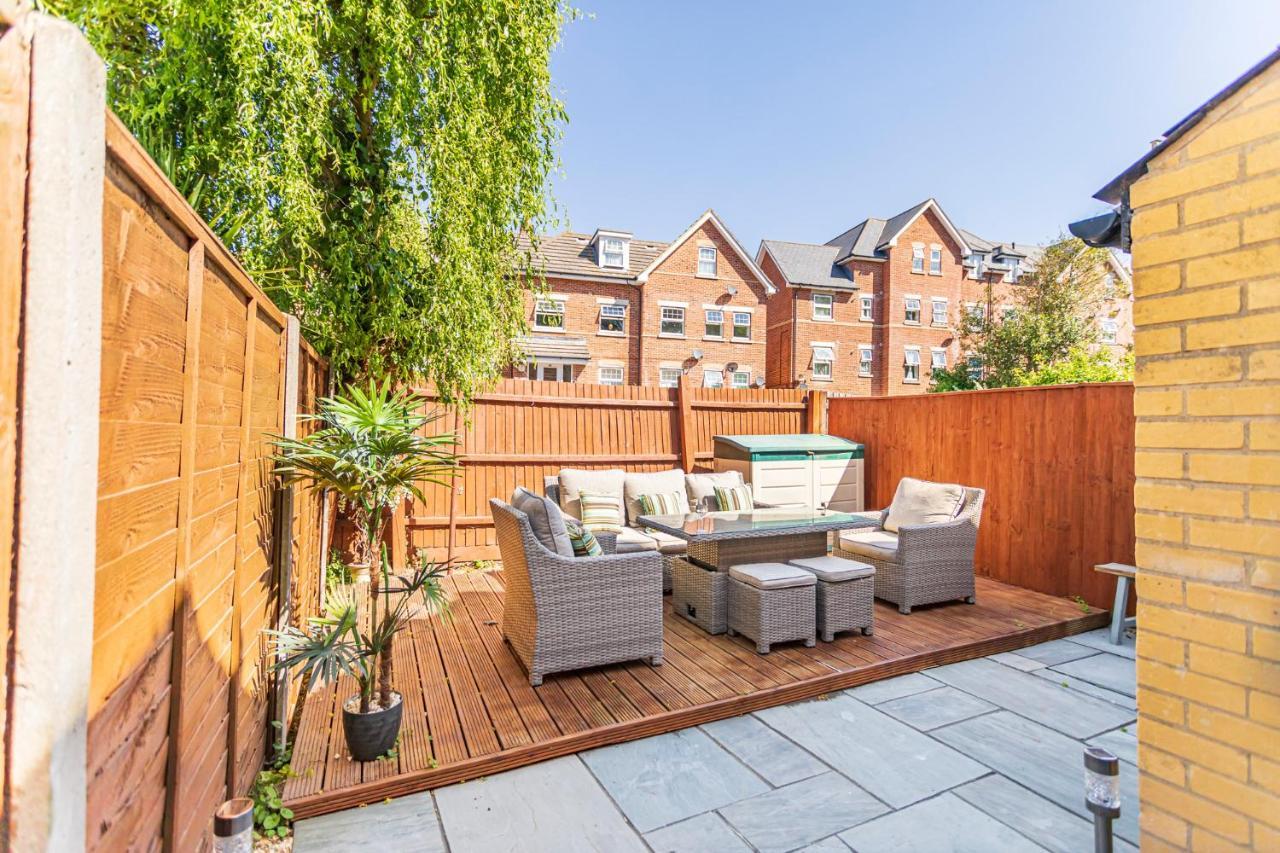 Modern 3 Bed, Heart Of Ashley Cross, 5 Mins To Sandbanks Poole Exteriér fotografie