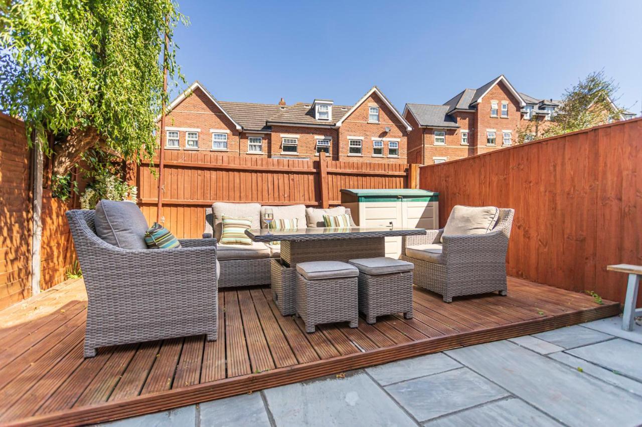 Modern 3 Bed, Heart Of Ashley Cross, 5 Mins To Sandbanks Poole Exteriér fotografie